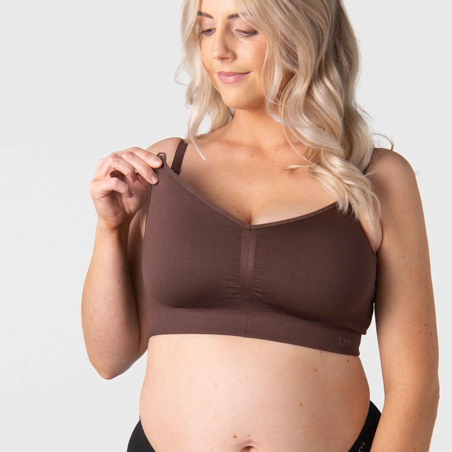 Hotmilk My Necessity 2.0 FlexFit Nursing Bra - Busty Chocolate L Busty - Hotmilk