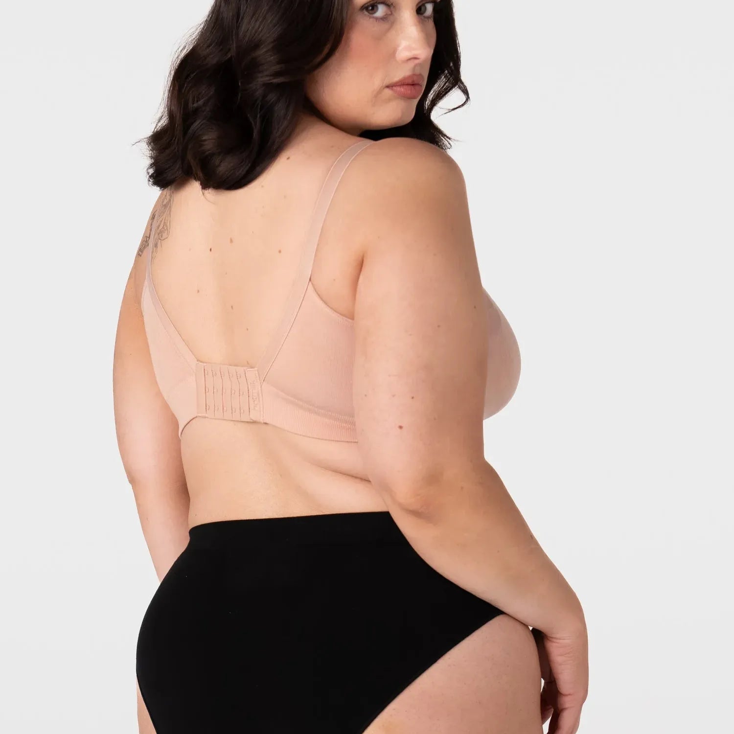 Hotmilk Caress FlexFit Nursing Bra - Busty Cashmere L FULL CUP - Hotmilk