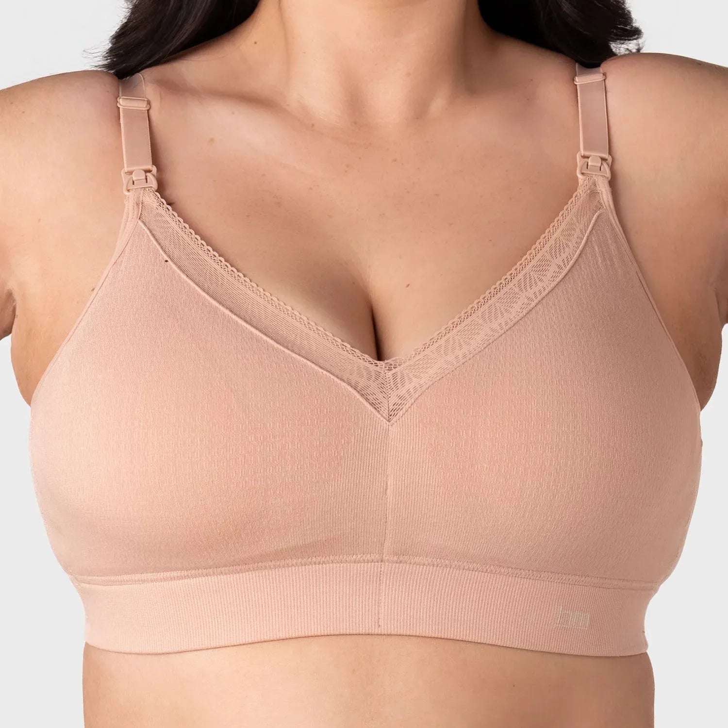 Hotmilk Caress FlexFit Nursing Bra - Busty Cashmere L FULL CUP - Hotmilk