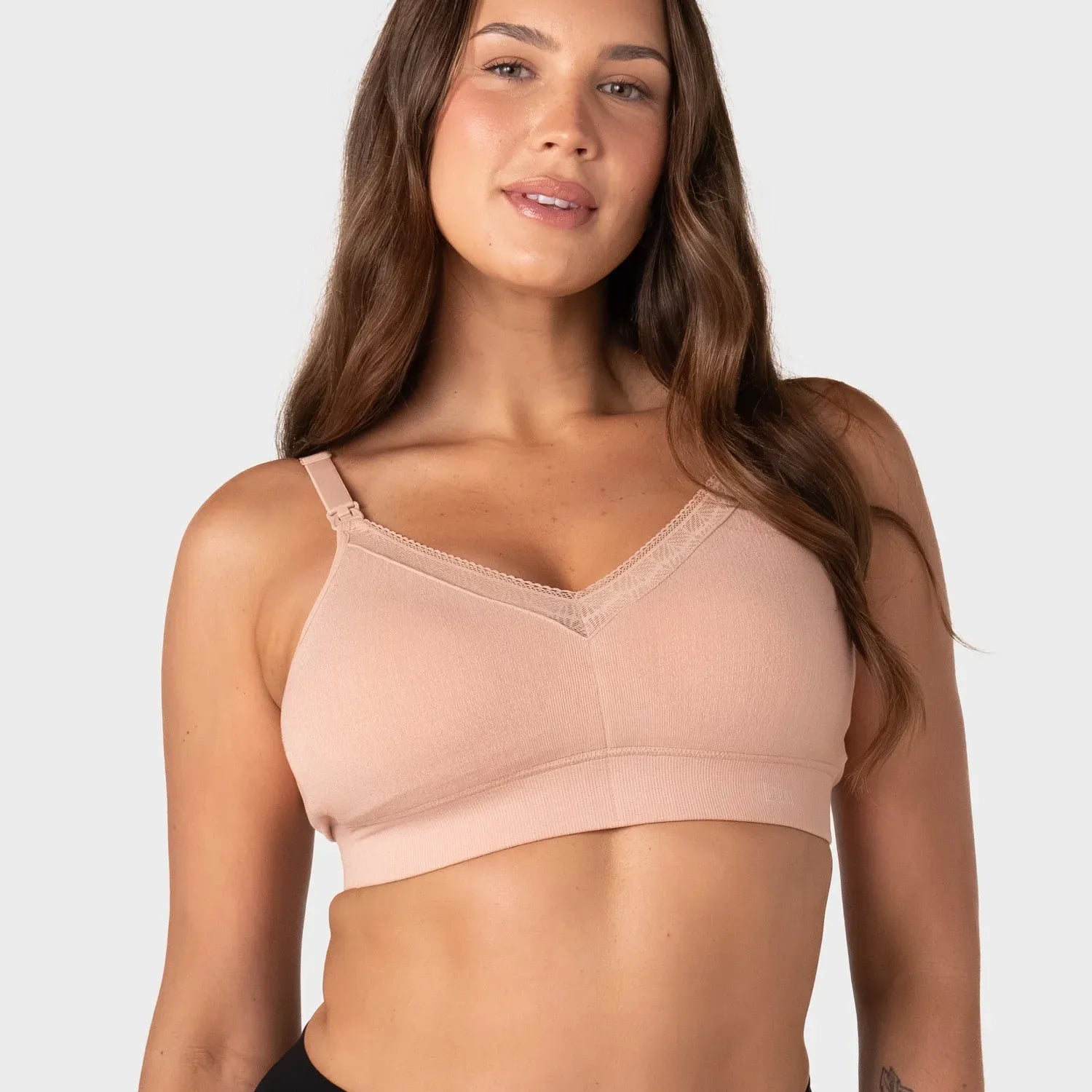Hotmilk Caress FlexFit Nursing Bra Cashmere L REGULAR - Hotmilk