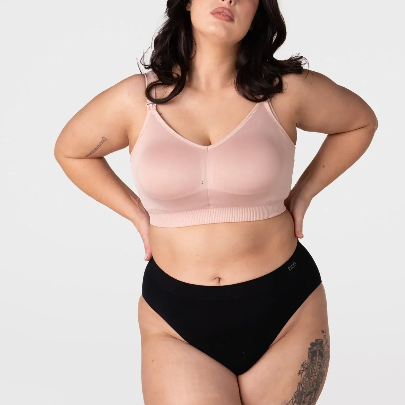 Hotmilk My Everyday FlexFit Nursing Bra Dusty Pink L BUSTY - Hotmilk