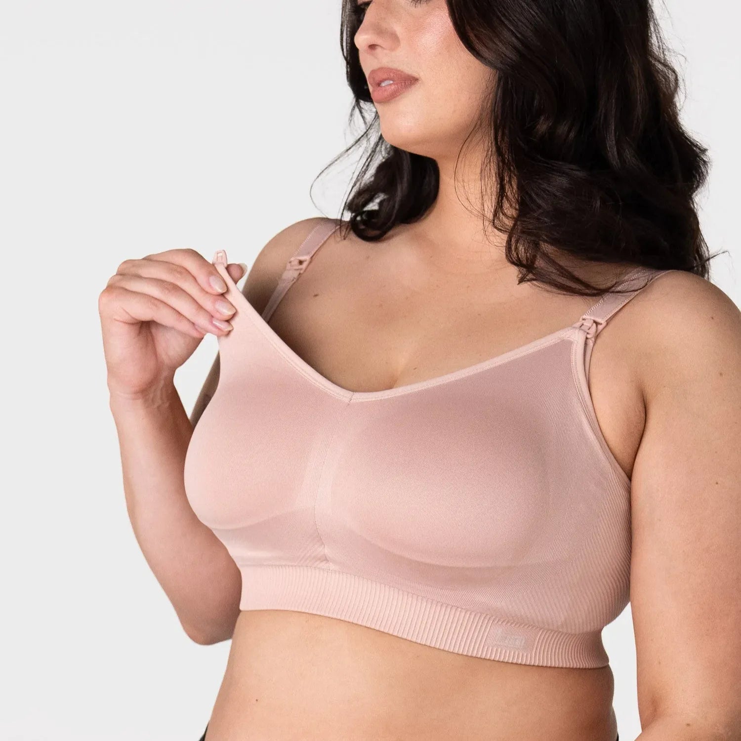 Hotmilk My Everyday FlexFit Nursing Bra Dusty Pink L BUSTY - Hotmilk