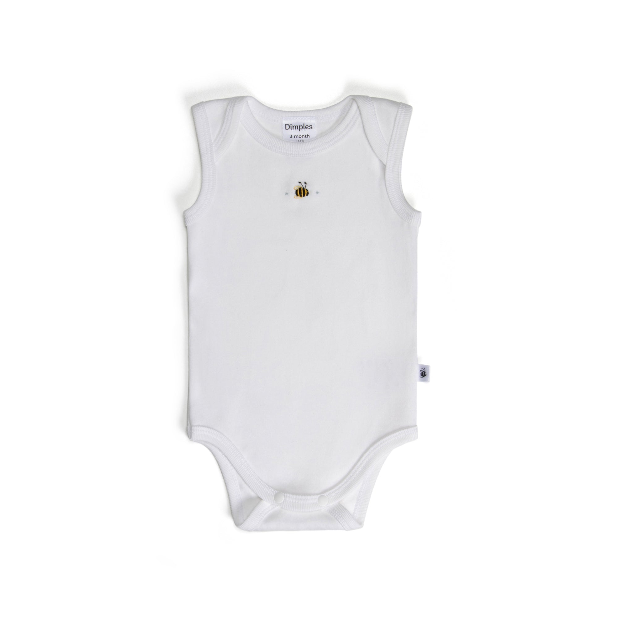 Cotton Sleevess Bodysuit