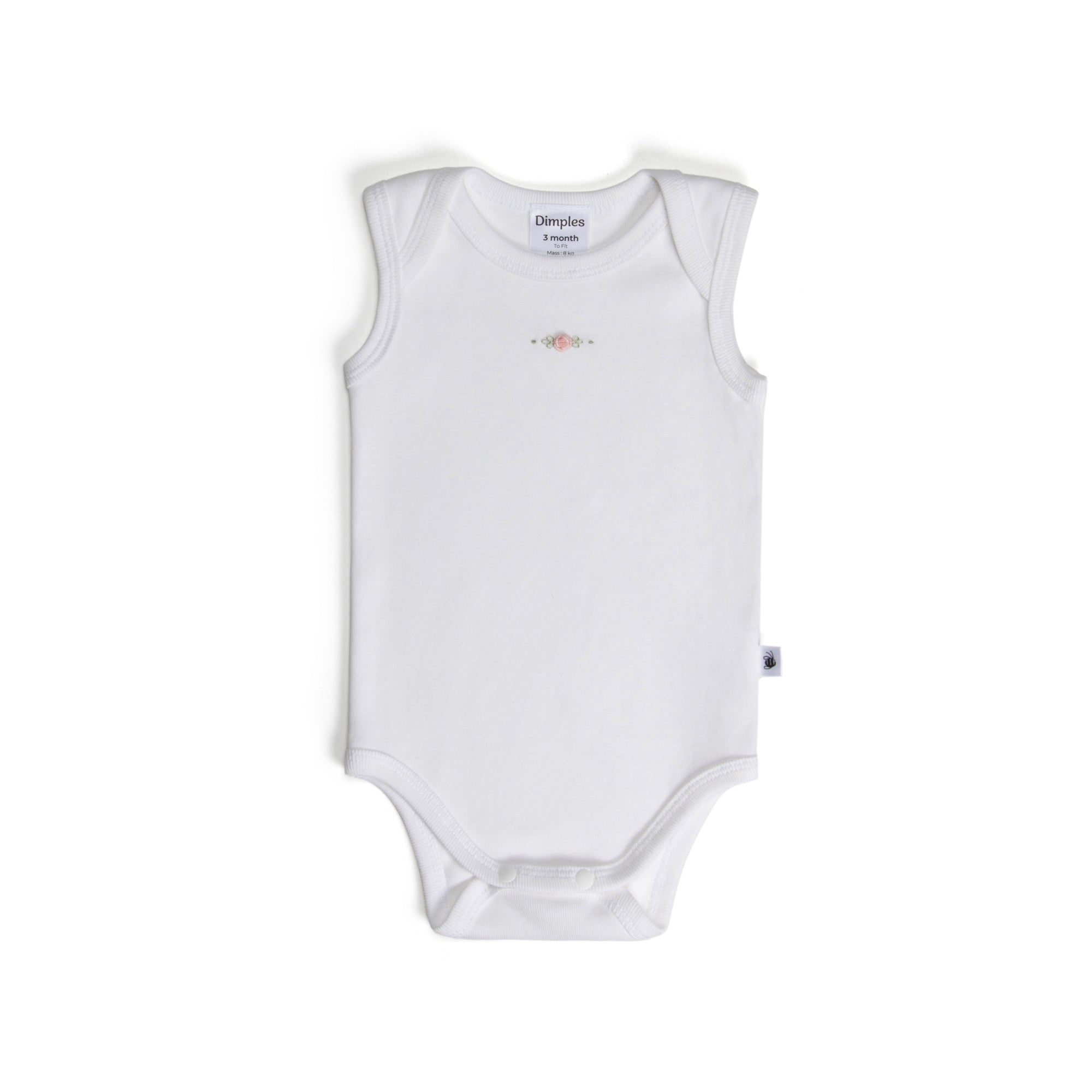 Cotton Sleevess Bodysuit