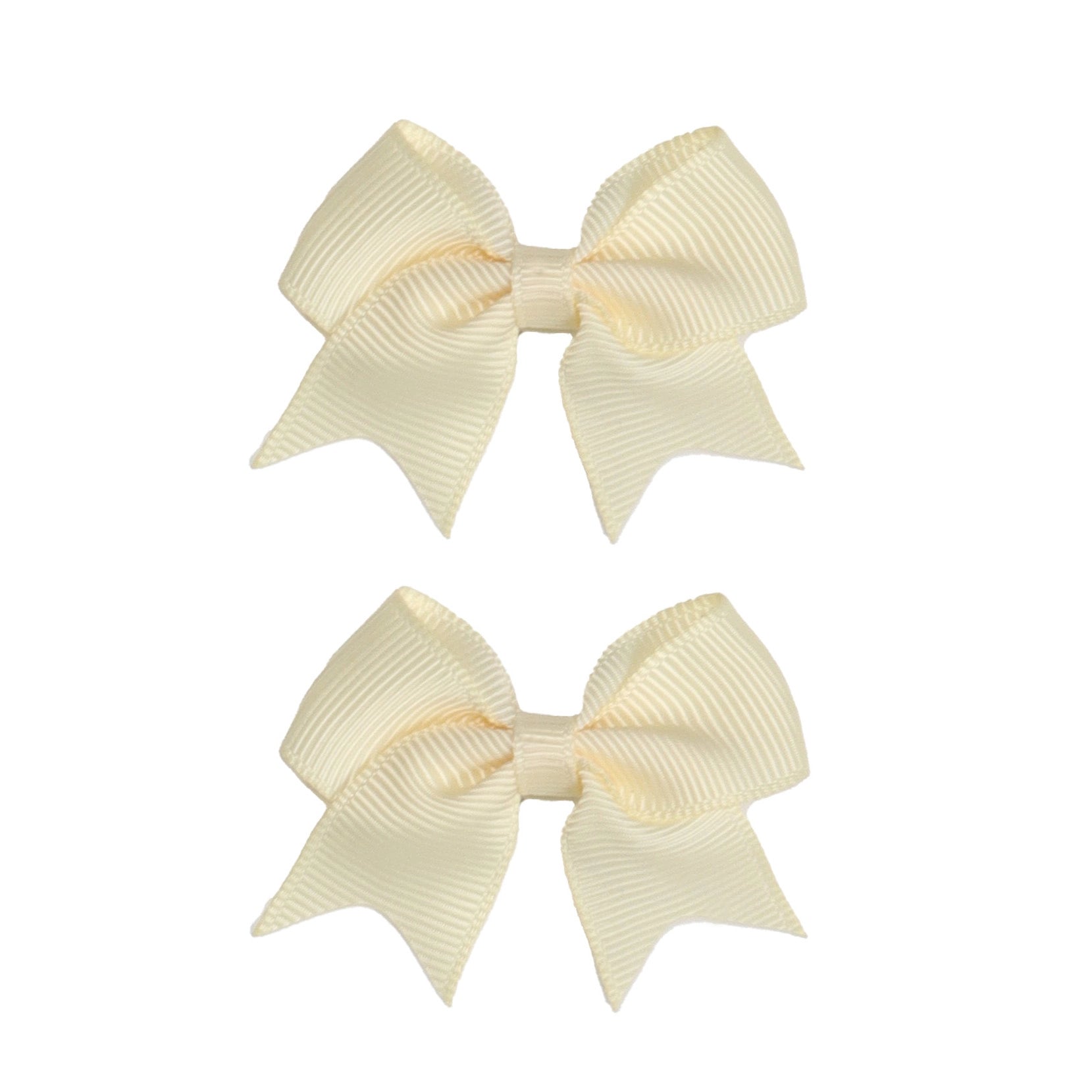 Ribbon Clip 2Pk | Girls Hair Accessories | Fliss & Frankie | Lemon ...