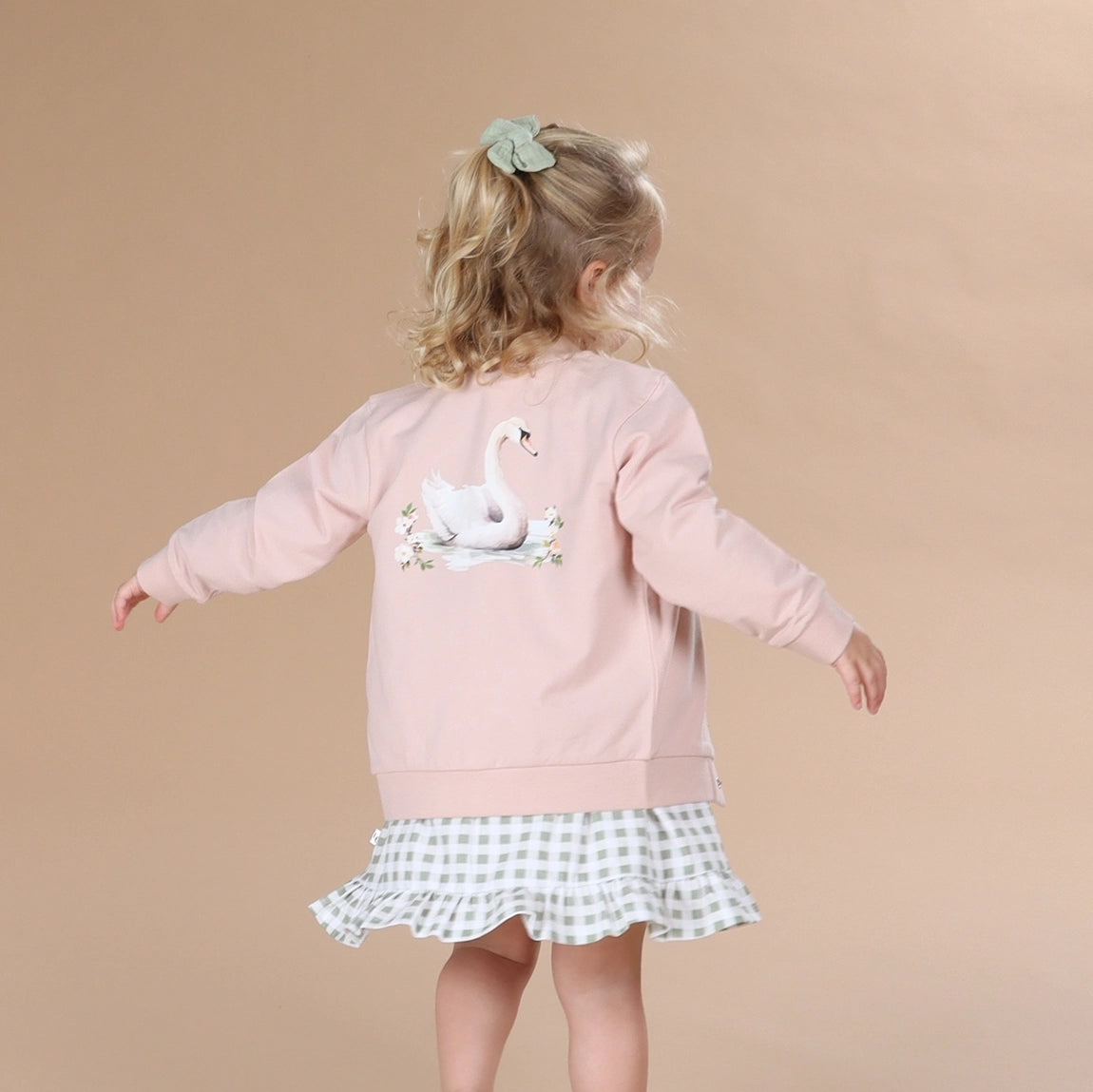 Bomber Jacket 12mth Pink - Little Bee by Dimples