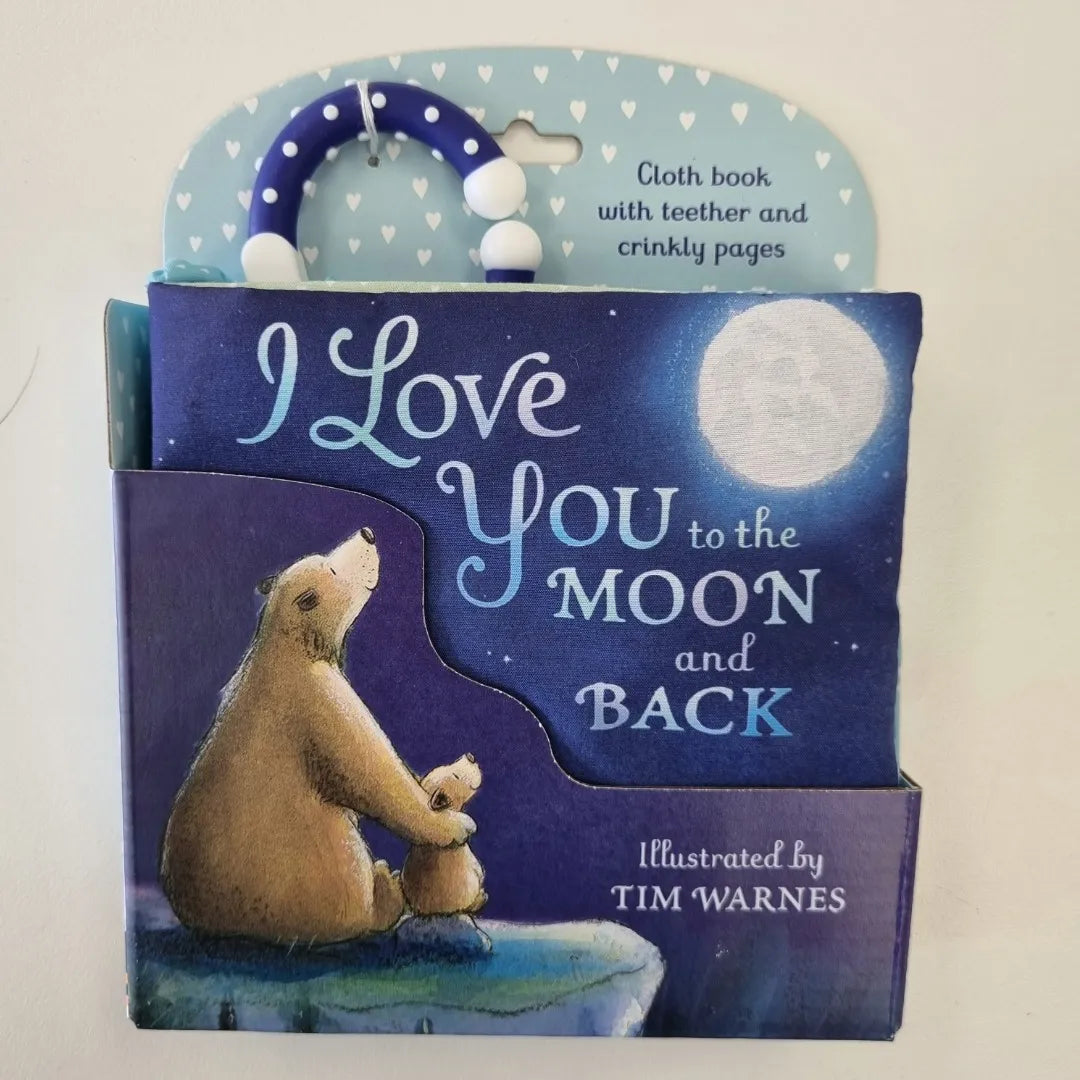 I Love You To The Moon And Back Cloth Book