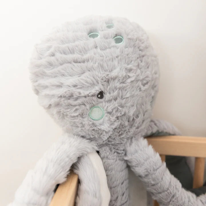 Inky The Grey Octopus Plush - Bubble