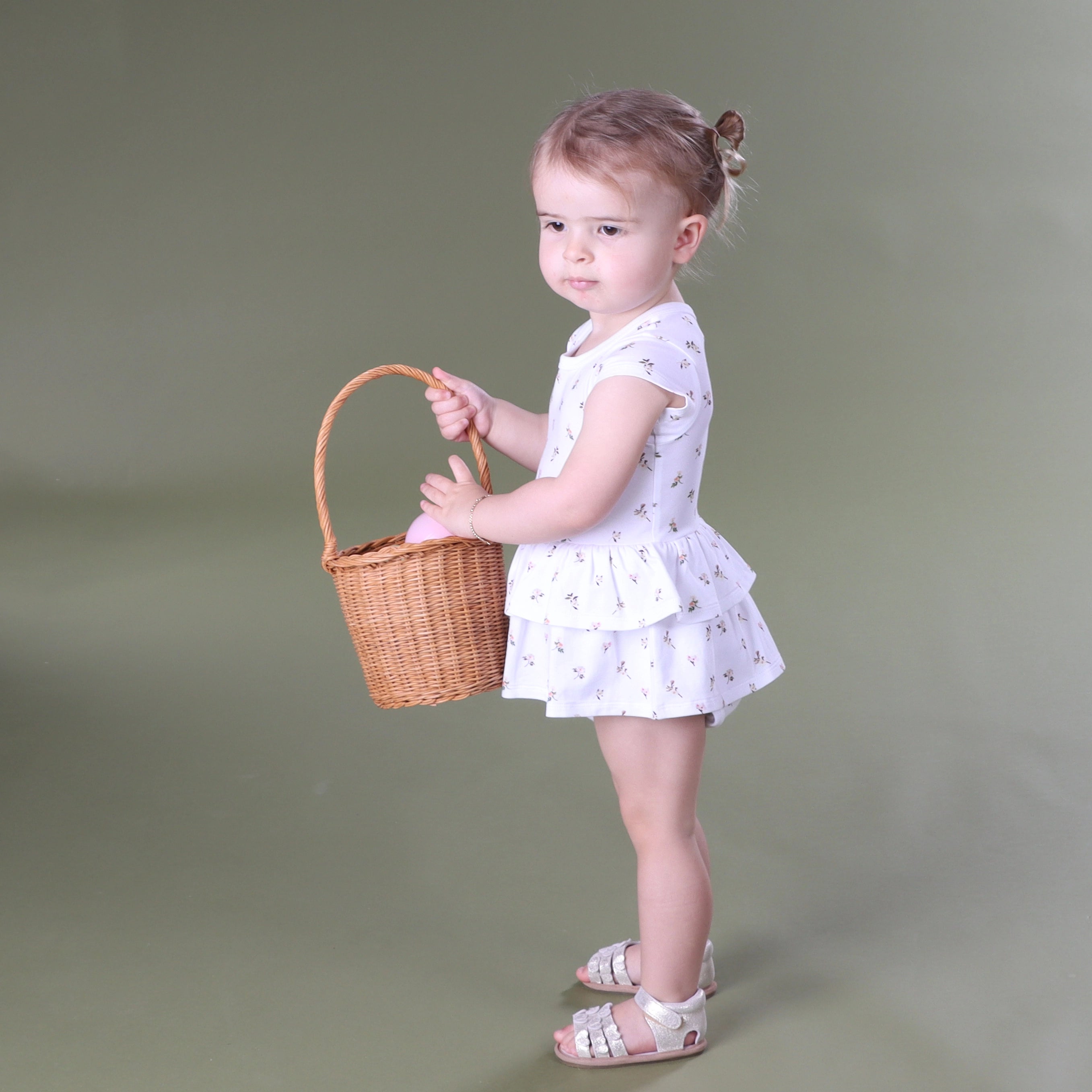 Cotton Skirt Bodysuit