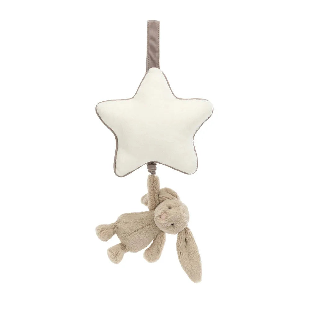 Bashful Beige Bunny Musical Pull Beige - Jellycat