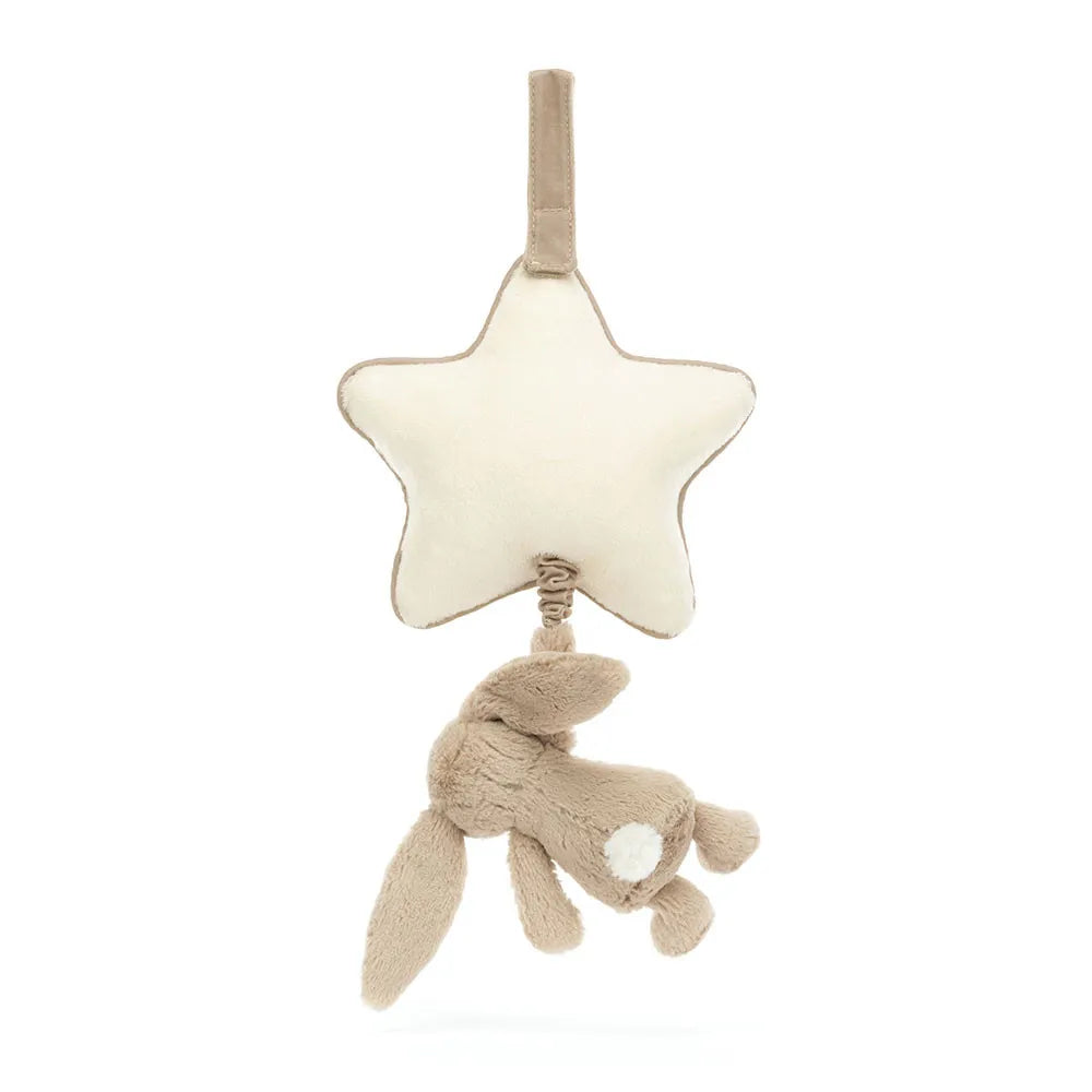Bashful Beige Bunny Musical Pull Beige - Jellycat