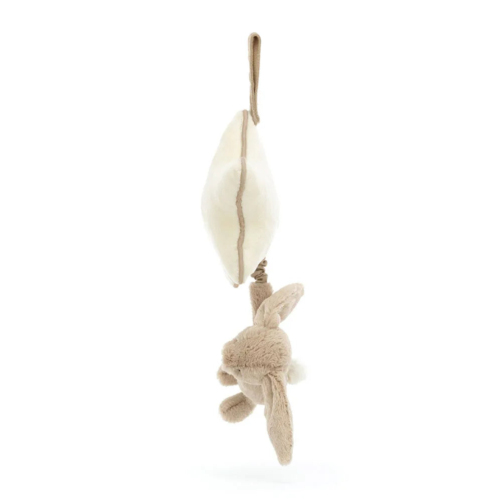 Bashful Beige Bunny Musical Pull Beige - Jellycat