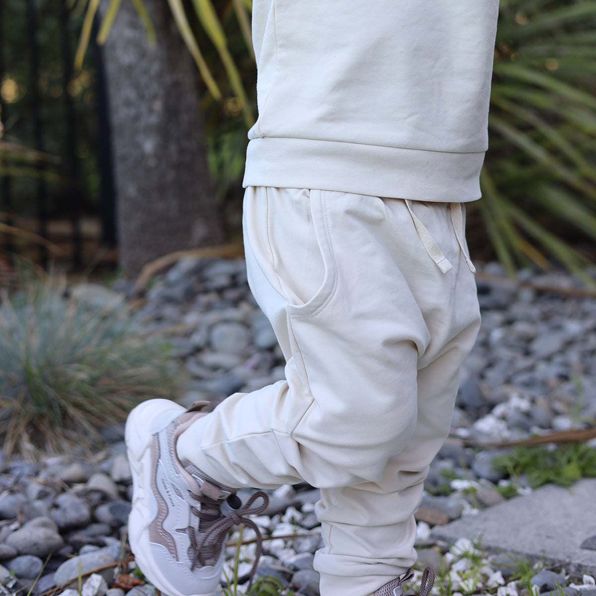 Cotton Fleece Pant - Little Bee by Dimples - Dimples