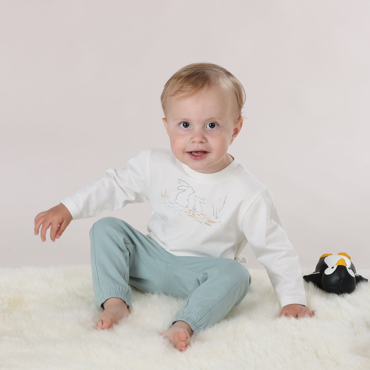 Cotton Long Sleeve T-Shirt - Little Bee by Dimples - Dimples