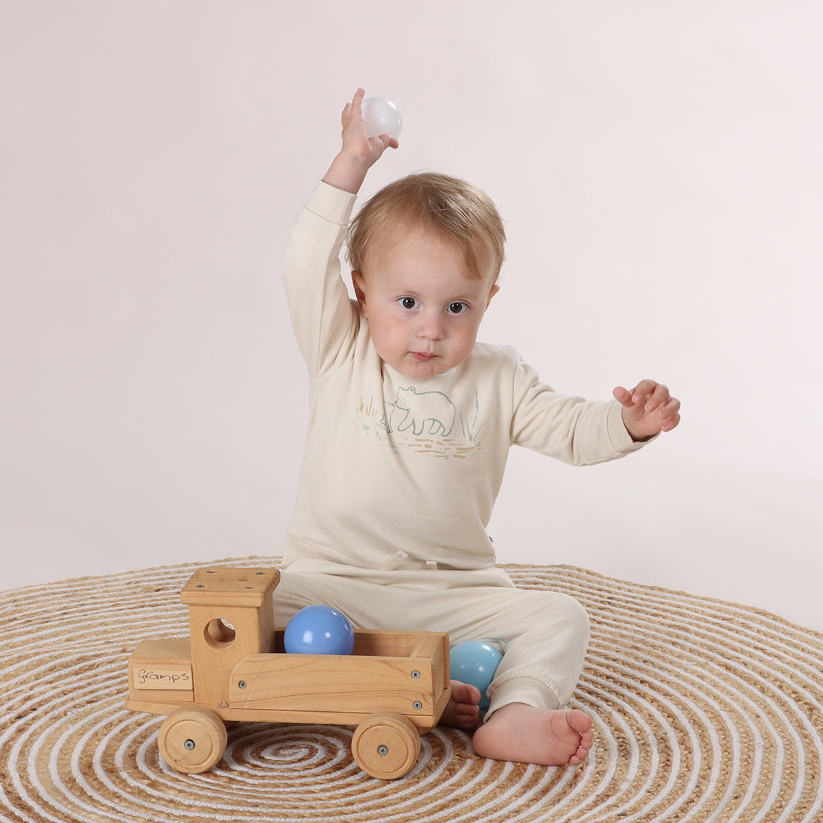 Fleece Jumper - Little Bee by Dimples - Dimples
