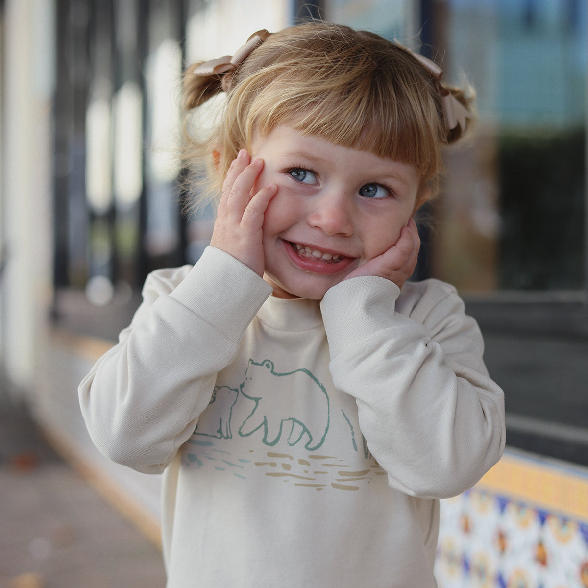 Fleece Jumper - Little Bee by Dimples - Dimples