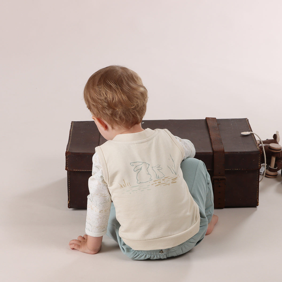 Fleece Vest - Little Bee by Dimples - Dimples