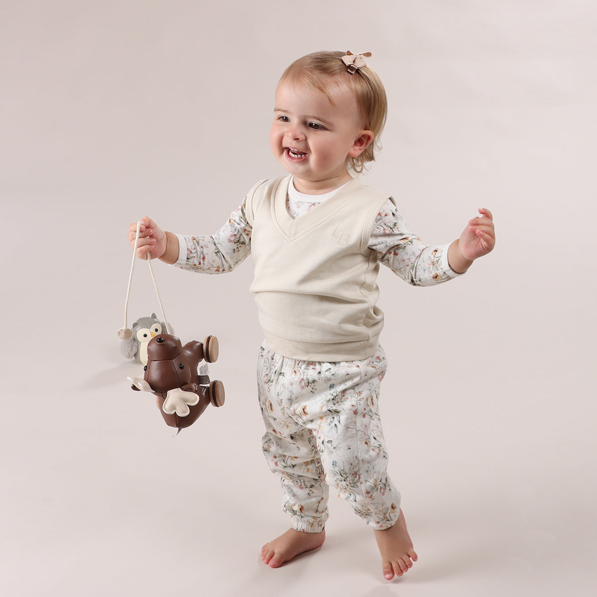 Fleece Vest - Little Bee by Dimples - Dimples