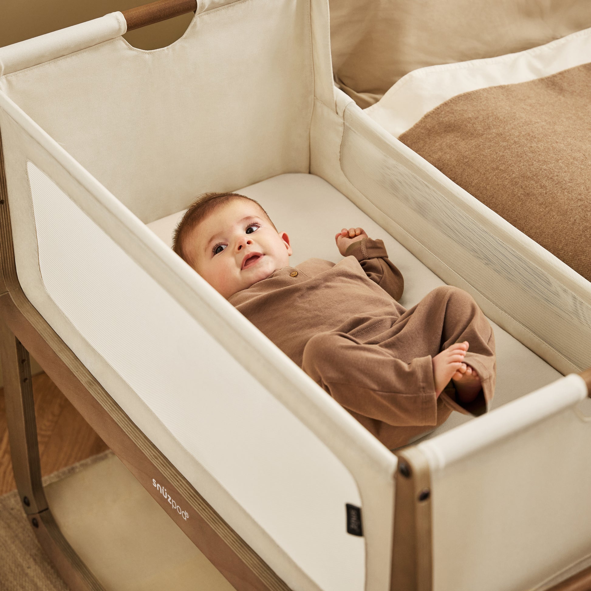 SnuzPod 5 Fitted Sheet 2pc - Snuz Pod - Dimples