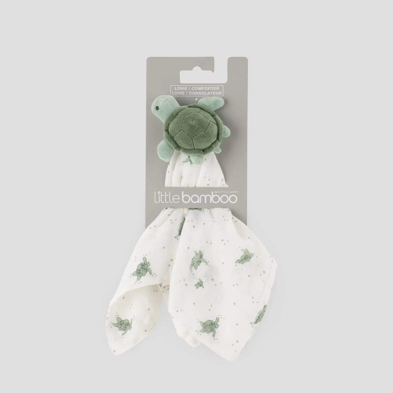 Little Bamboo Comforter Terry the Turtle - Little Bamboo