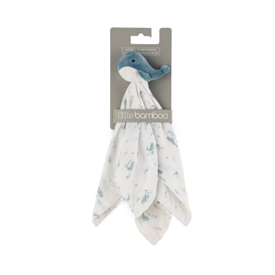 Little Bamboo Comforter Wally the Whale - Little Bamboo