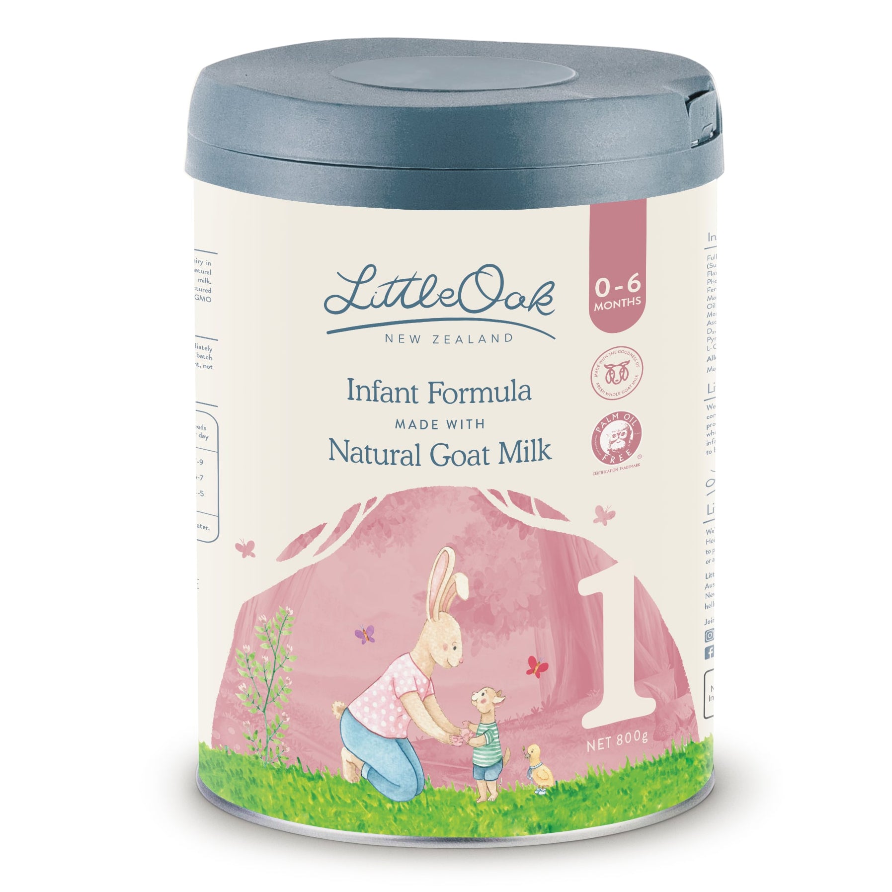 Natural Goat's Milk Infant Formula Stage 1 - LittleOak - Dimples