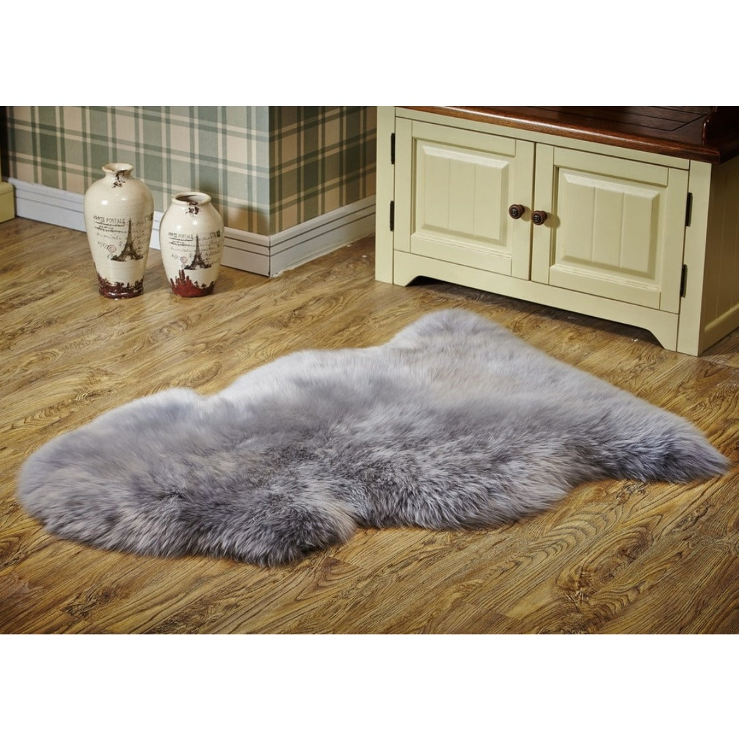 Long Wool Sheepskin Rug