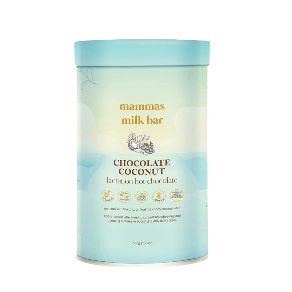 Coconut Hot Chocolate - Mamma's Milk Bar - Dimples
