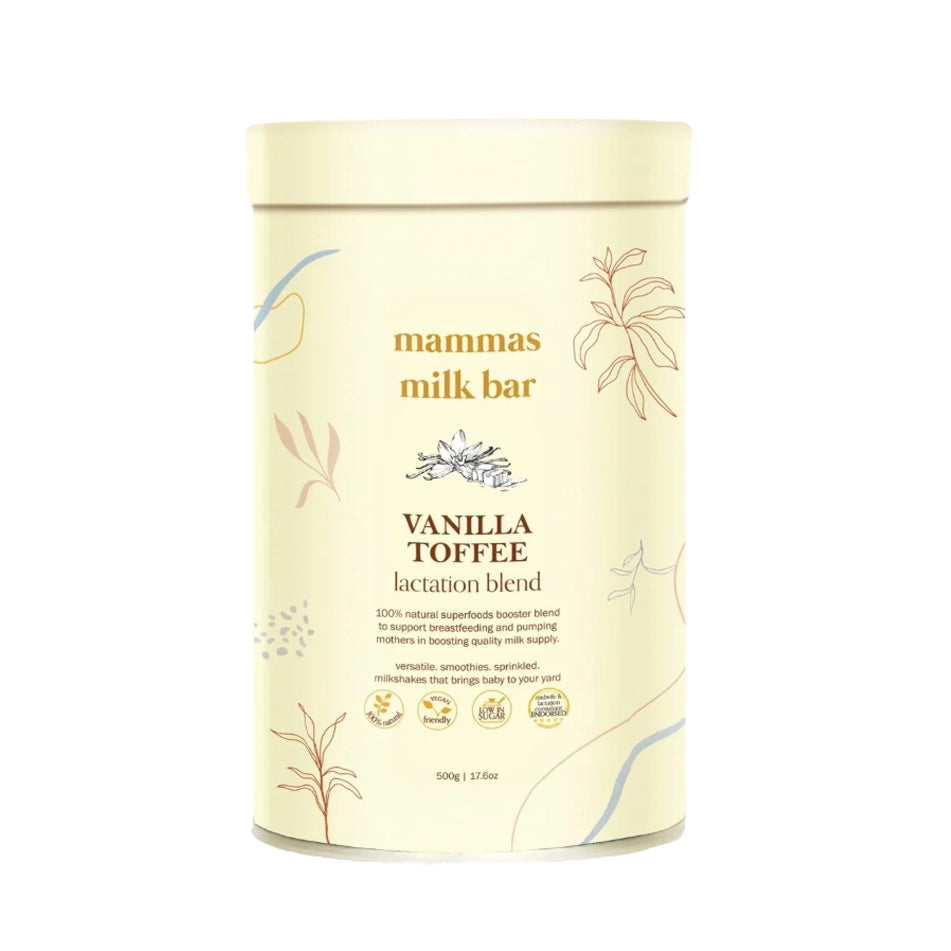 Vanilla Toffee Lactation Blend - Mamma's Milk Bar - Dimples