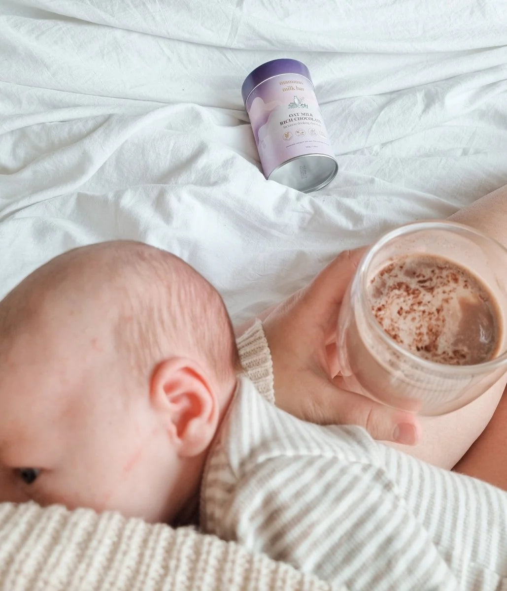 Oat Milk Rich Hot Chocolate - Mamma's Milk Bar - Dimples