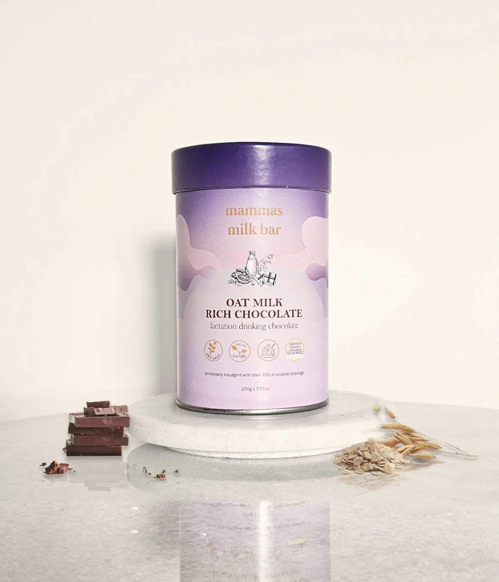 Oat Milk Rich Hot Chocolate - Mamma's Milk Bar - Dimples