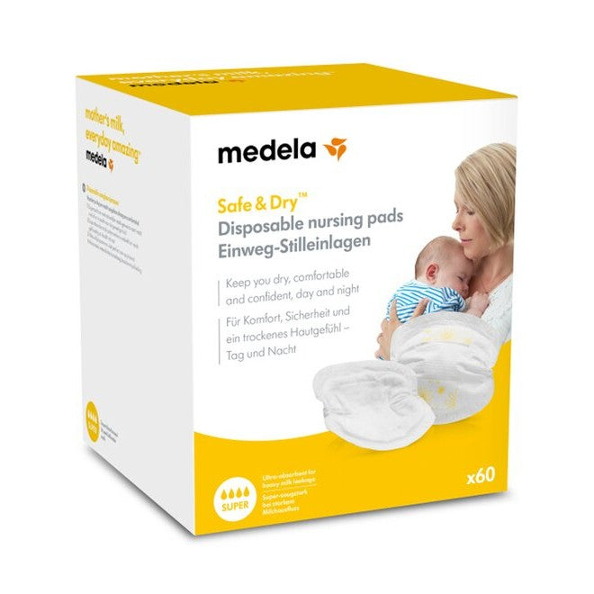 Safe & Dry Ultra Thin Nursing Pads 60pk - Medela