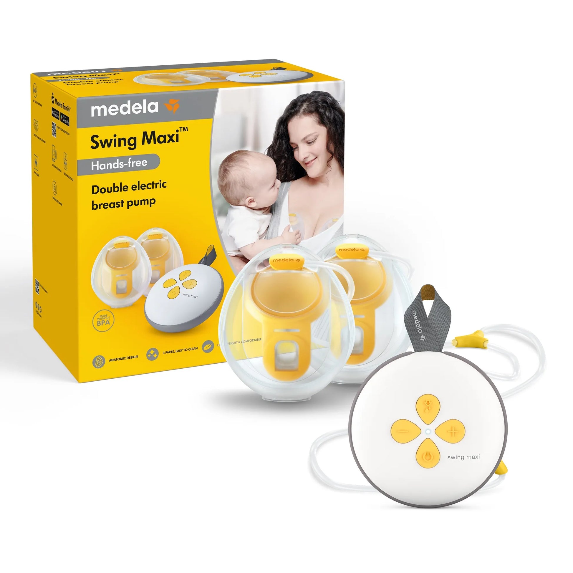 Swing Maxi Double Hands Free Breast Pump - Medela