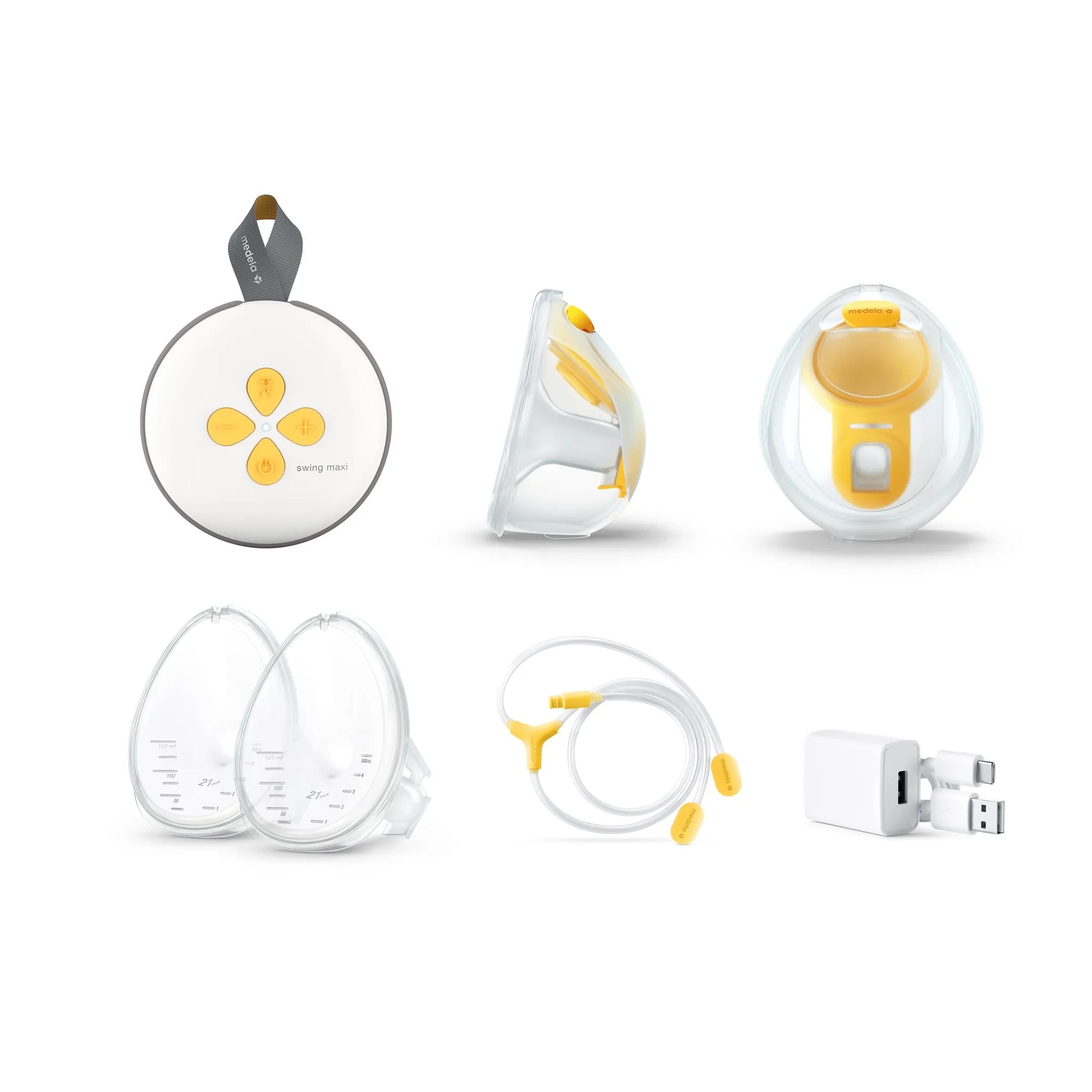 Swing Maxi Double Hands Free Breast Pump - Medela