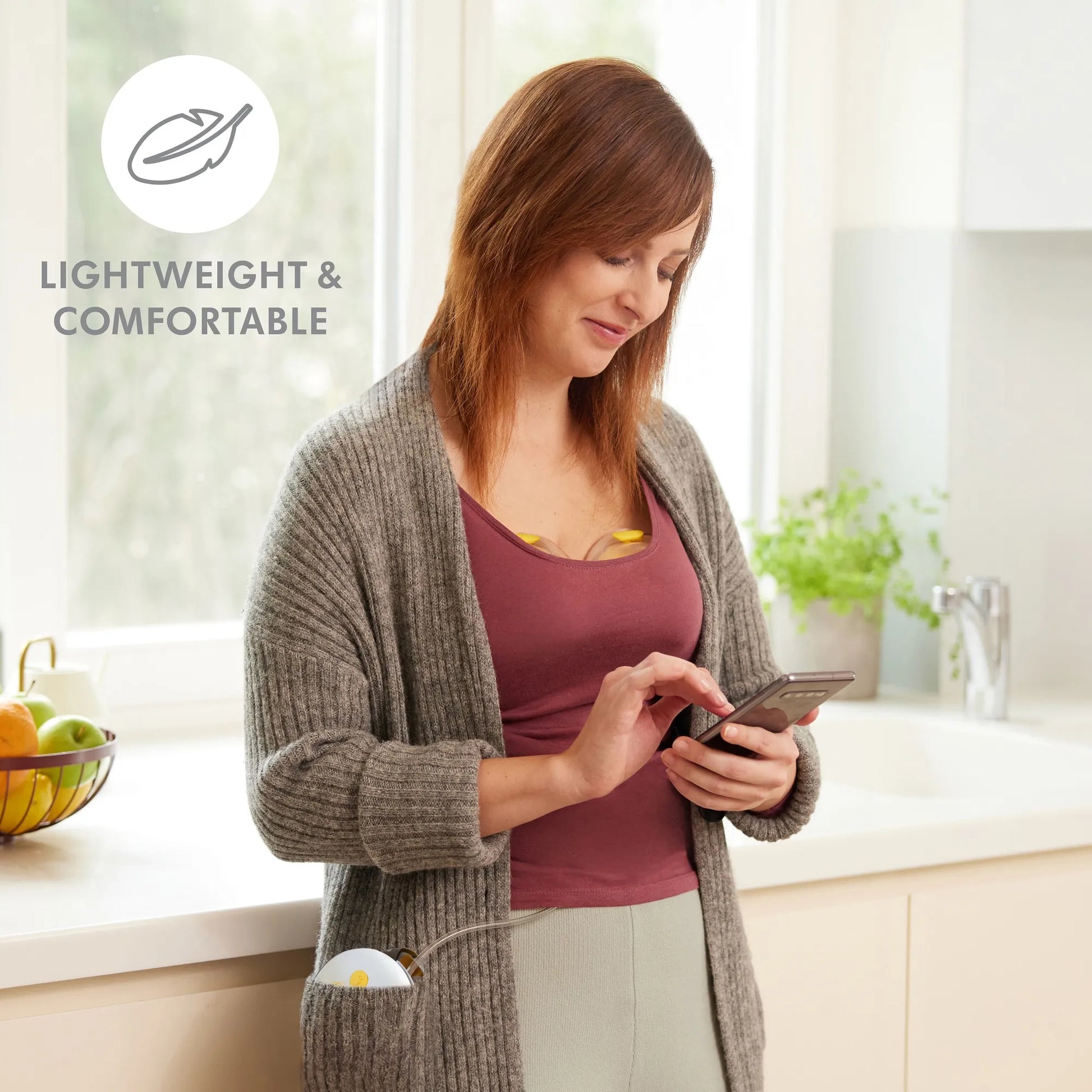 Swing Maxi Double Hands Free Breast Pump - Medela