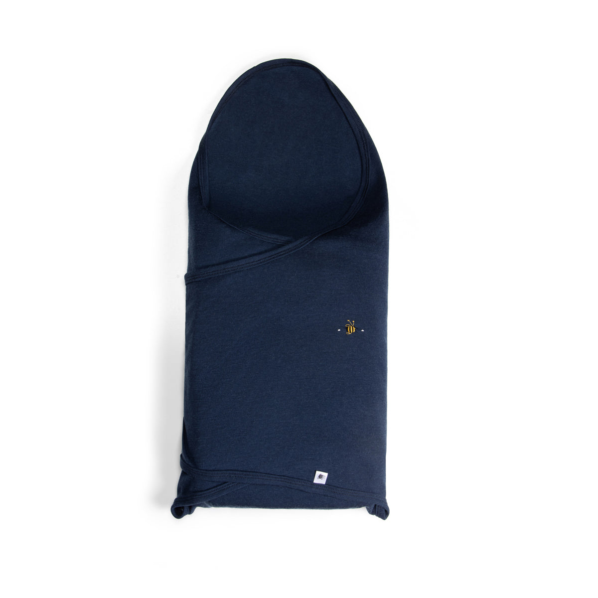 Merino Snugglewrap O/Size Midnight Blue - Dimples