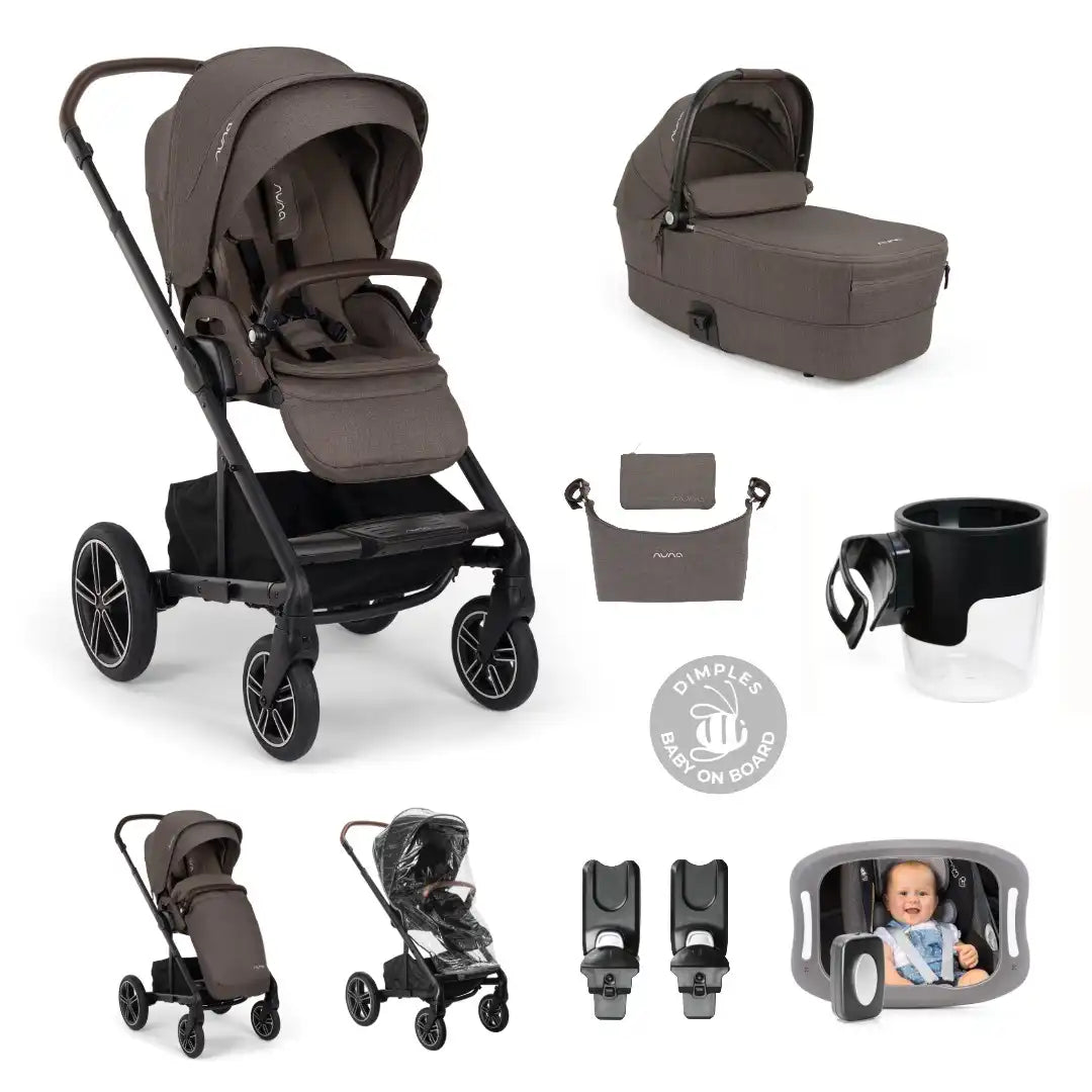 Mixx Next stroller w/ Carry Cot Bundle - Nuna