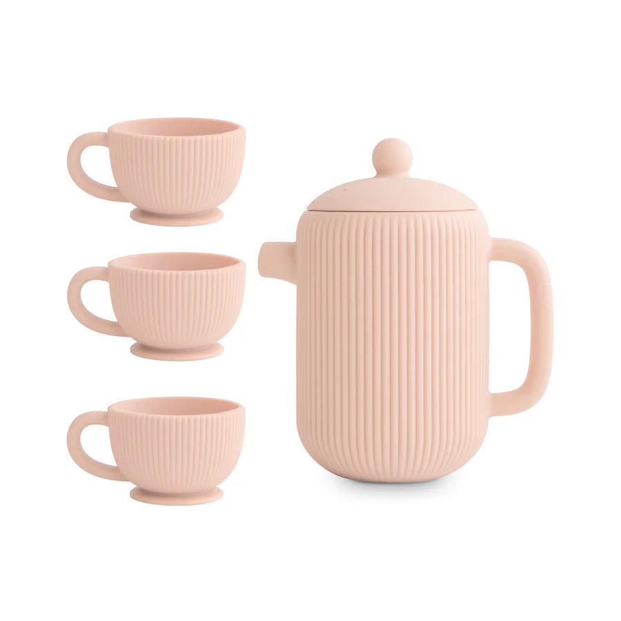Mushie Silicone Play Tea Set