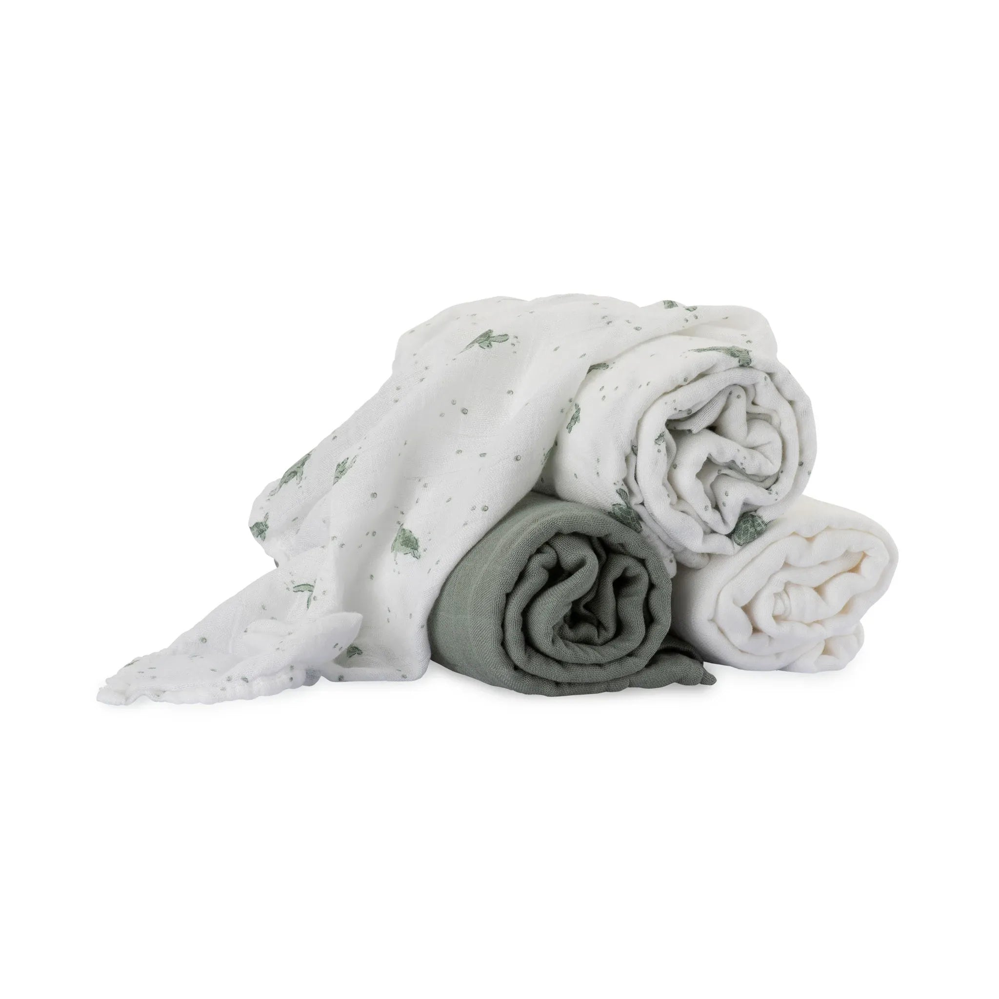 Muslin Wraps 3pk Turtle Bay - Little Bamboo
