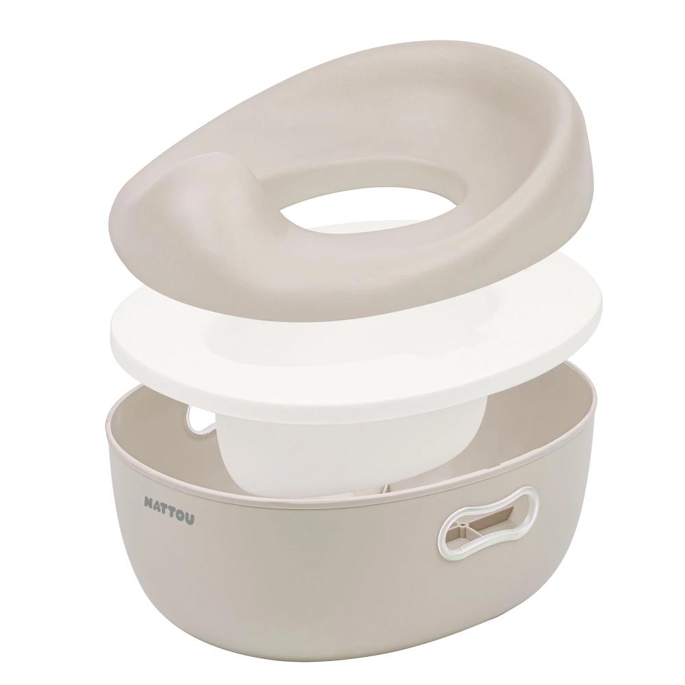 Nattou 3 in 1 Potty Beige - Nattou