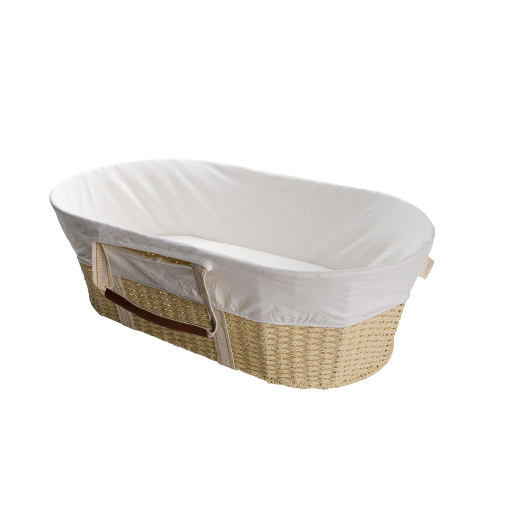 Moses Basket Jersey Liner Natural - Nestling
