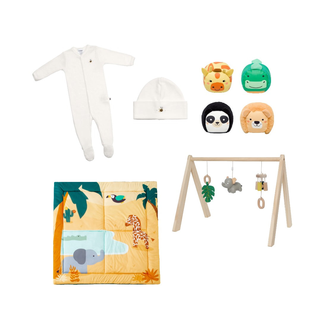 Newborn Comfort & Play Bundle - Dimples