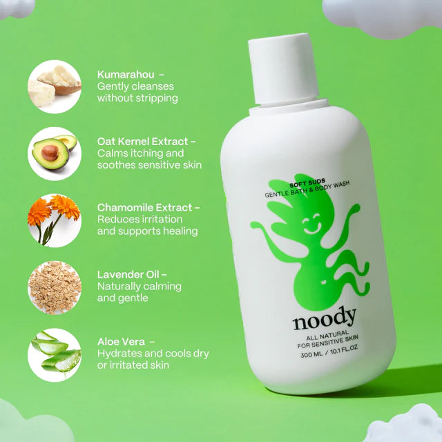 Soft Suds Gentle Bath and Body Wash - 300ml 300ml - Noody