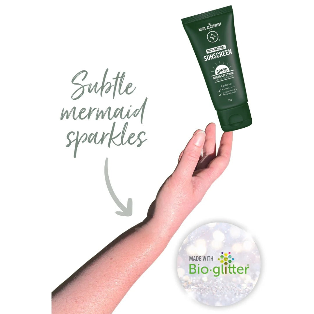 SPF30 Sunscreen Bio Glitter
