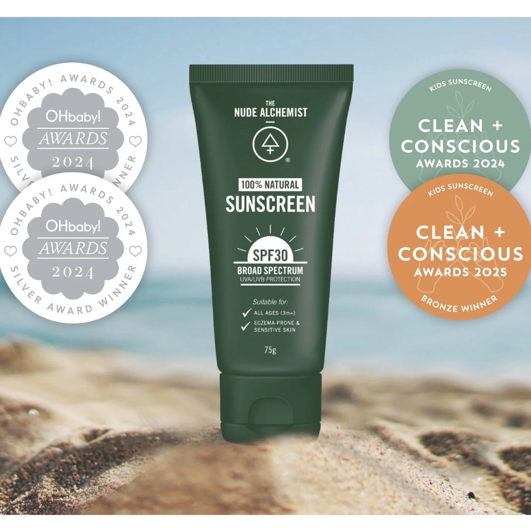 SPF30 Sunscreen Bio Glitter 75ml - Nude Alchemist