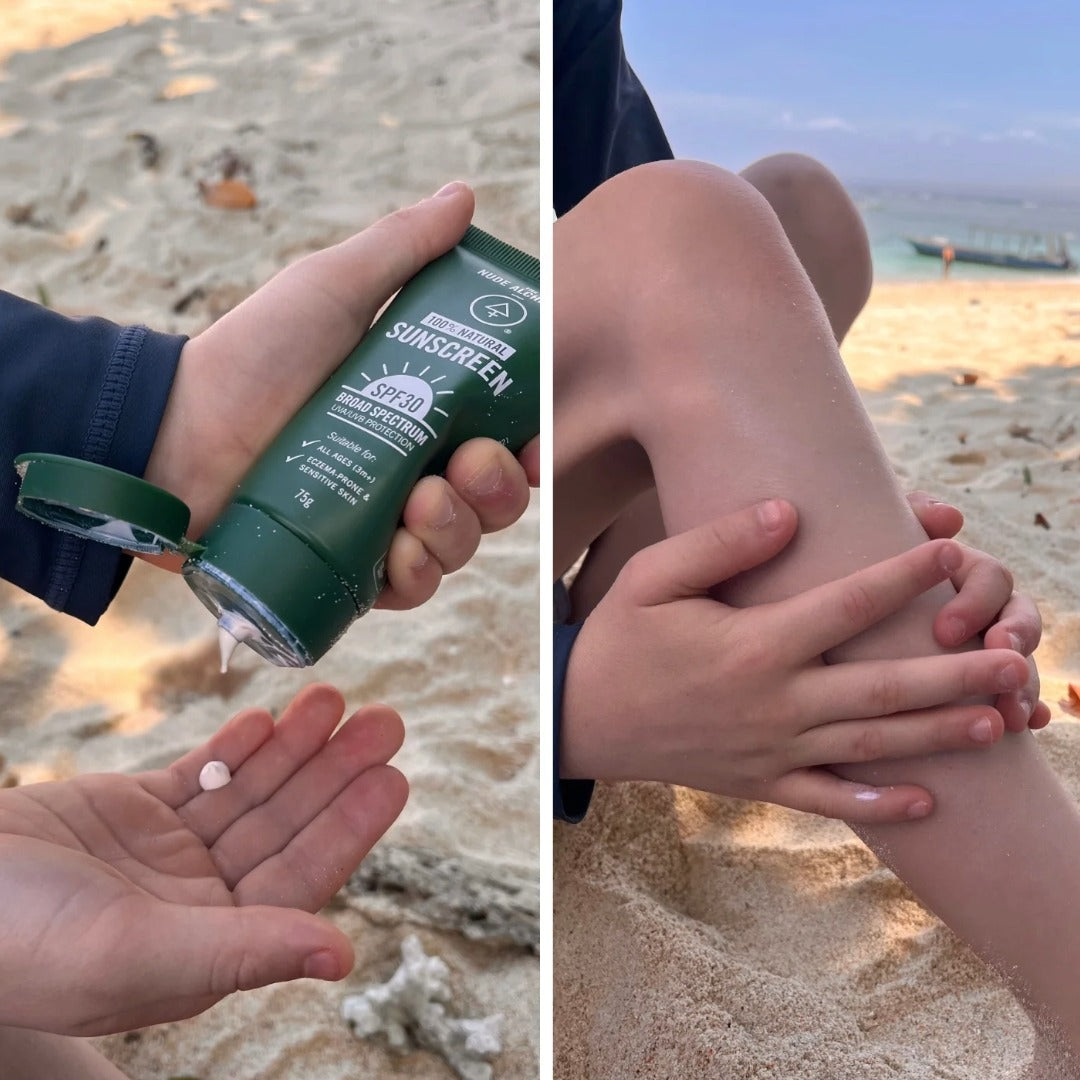 SPF30 Sunscreen Bio Glitter 75ml - Nude Alchemist