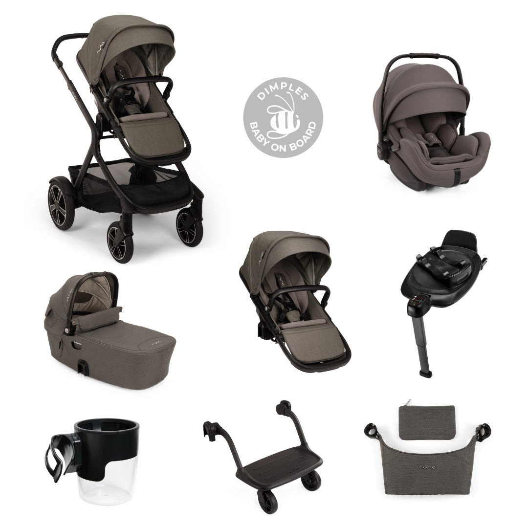 Demi Next Siblings Bundle - Granite/Thunder - Nuna
