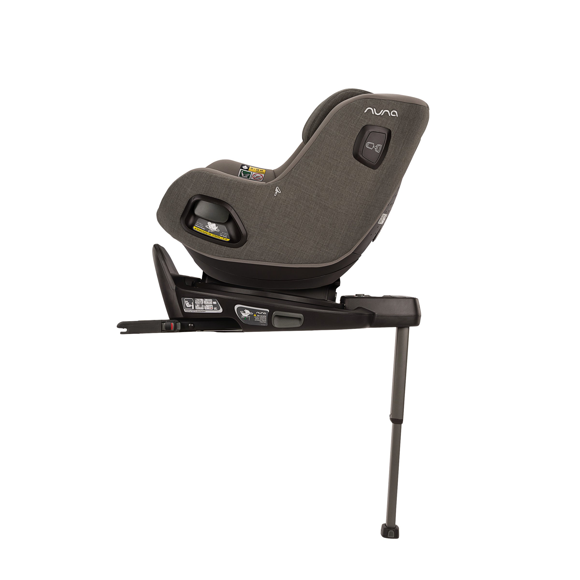 Nuna Todl Next Thunder | Rotating Baby Car Seat | Dimples NZ | Thunder