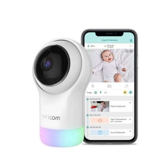Oricom Smart HD Video Baby Monitor with Motorised Camera