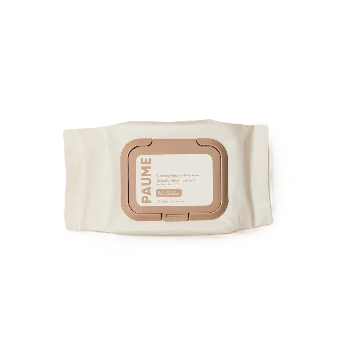 Paume Cleansing Hand & Body Wipes and Travel Case Bundle - Paume